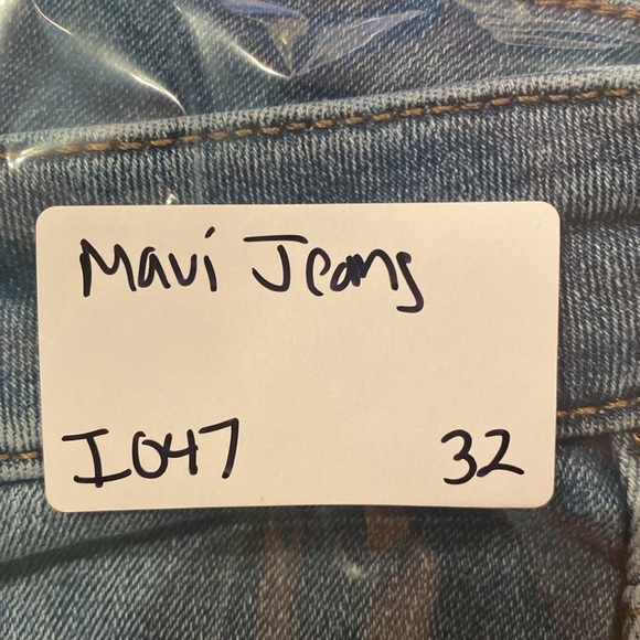 Mavi Straight Leg Blue Jeans Waist Sz 32 - Picture 8 of 8